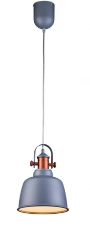 Подвесной светильник Lucia Tucci INDUSTRIAL 1820.1 SAND SILVER (220V, на проводе, круглые)