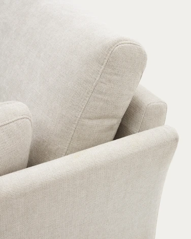 Диван La Forma (ex Julia Grup) Gilma (Бежевый/ Пенополиуретан,МДФ,Дерево)