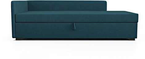 Диван-кровать Arsko Велес Угол левый велюр голубой