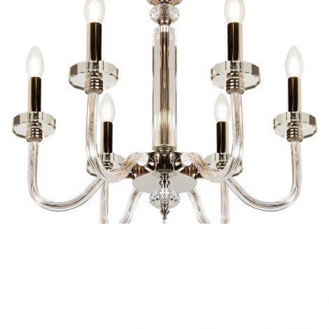 Подвесная люстра iLamp Vibe P9474-6 Nickel