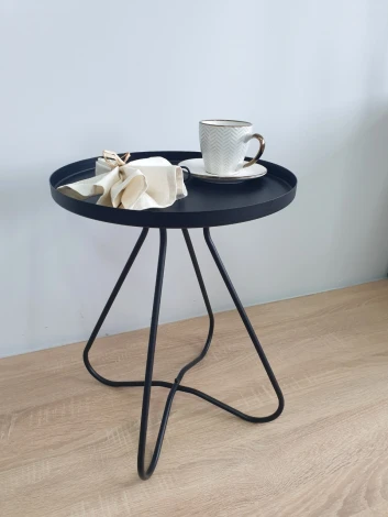Столик журнальный SHT-CT3 черный муар от фабрики Sheffilton