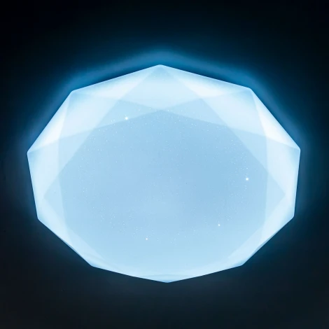 Потолочный светильник RGB круглый Citilux Астрон CL733680G (LED, 220V, пульт управления, круглые)