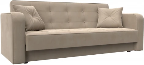 Диван-книжка Тур (Бежевый/Велюр) Лига Диванов арт.121774