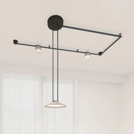 Комплект ременной трековой системы Denkirs Belty Set DK55SET02-02-DB (LED, 48V)