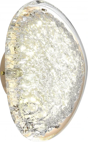 Настенный светильник ST Luce Enigma SL6018.203.15 Черный/Золотистый LED 1*15W 4000K