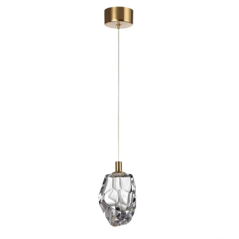 Подвесной светильник Odeon Light Gemme 7114/4LC прозрачное стекло/металл IP20 LED 4W 300Лм 3000K 200° 220V