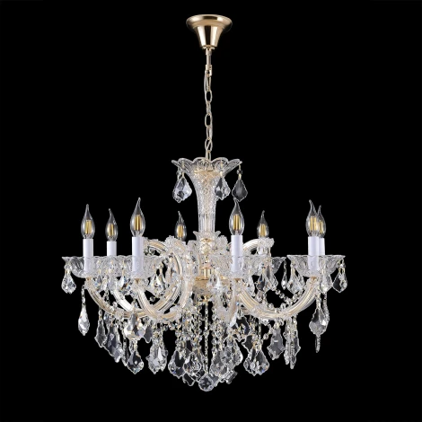 Подвесная люстра Crystal Lux CRISTELLE SP8 GOLD