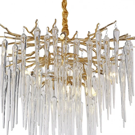 Подвесная люстра Lumien Hall Emelin LH3066/10P-GD-CL