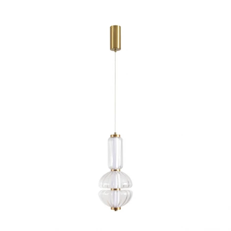 Подвесной светильник Lumion Taisha 8325/28L бронза/прозрачный, металл/стекло LED 28W 4000K 220V