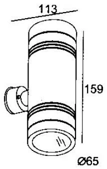 Архитектурная подсветка Oasis Light TUBE 78049 Gb