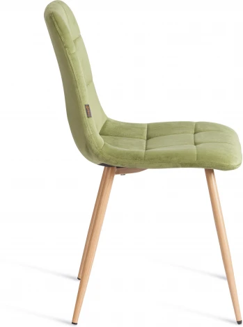 Стул CHILLY (mod. JSC-220) Tetchair (Велюр,Металл /Зеленый) арт.24347