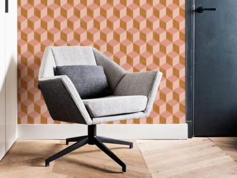 Обои виниловые BN International Cubiq BN 220361 10,05 x 0,53 м