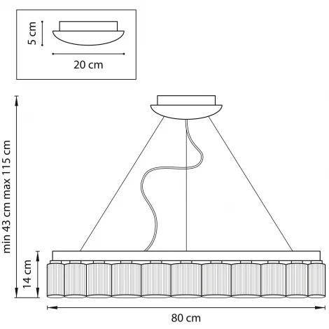 Подвесной светильник Lightstar Nibbler 812236 (220V, на тросе, цветы)