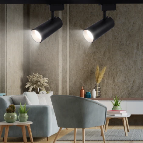 Трековый светильник ЭРА TR5-30 COB BK (LED, 220V)