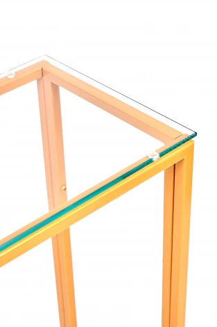 Консольный стол AllConsoles 1084-CG clear золотой