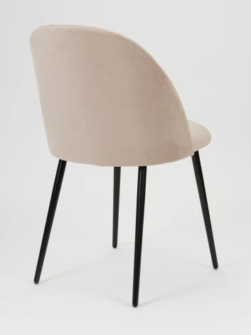 Стул MyFar Джозефина пыльно-бежевый велюр MF1028-1