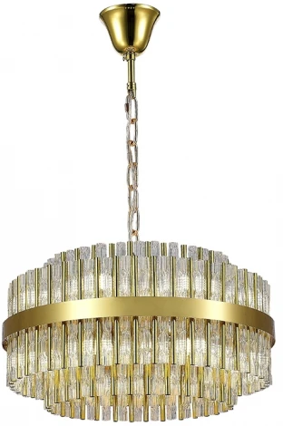 Подвесная люстра Newport 8520 8529+7/C gold