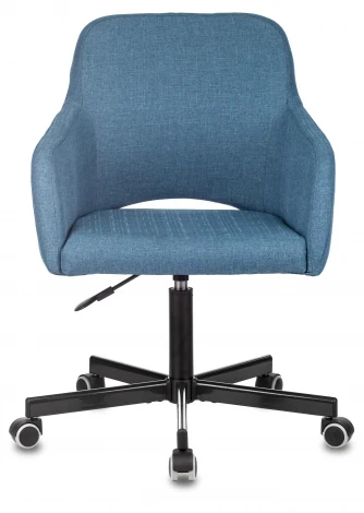 Кресло Бюрократ CH-380M сердитое море 38-415 крестовина металл