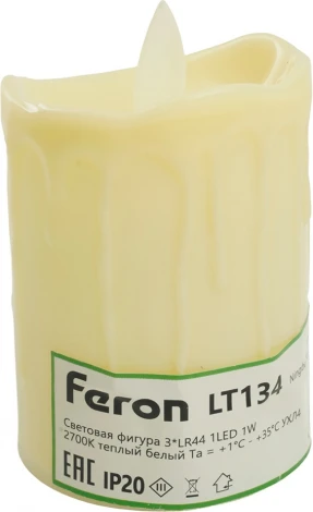 Световая фигура Свеча "Пламя"1LED Feron LT133 51459