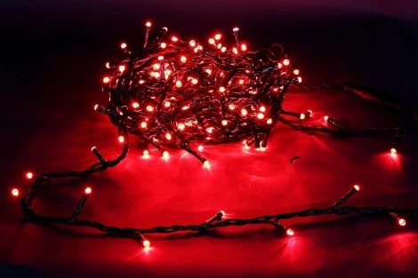 Гирлянда светодиодная 30 м Sneha A-047R RD