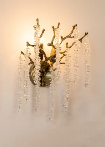 Бра PL9127-2W AB Мелодия Света WA1N 000085564