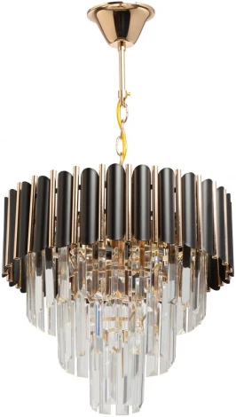 Подвесная люстра каскадная хрустальная De City Бриз 111014205 (220V, на цепи)