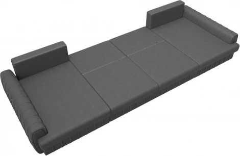 Диван П-образный Лига-057 НПБ Лонг Лига Диванов (Замша) арт.129343