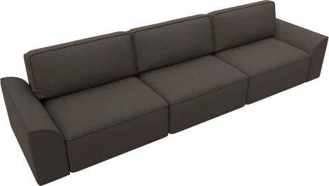 Диван прямой Лига-048 НПБ Лонг Лига Диванов (Рогожка) арт.128240