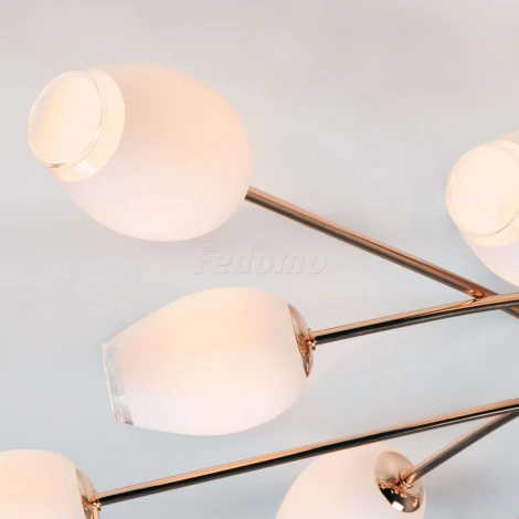 Потолочная люстра Eurosvet Tulip 30135 золото