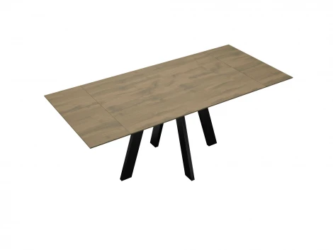 Стол DikLine DM140M Дуб галифакс/опоры черные 00-00084253