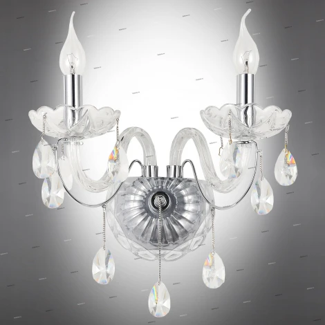 Бра Omnilux Valledoria OML-70201-02 (220V, подвески, подсвечник, свеча)