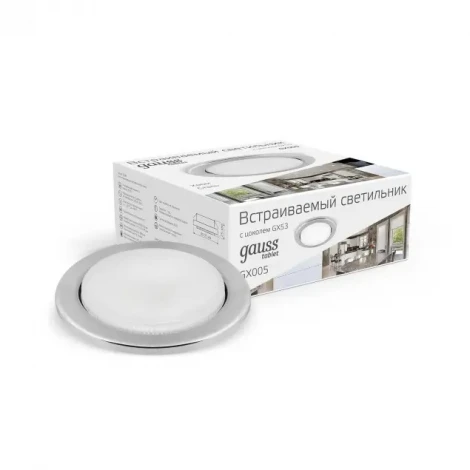 Встраиваемый точечный светильник Gauss Tablet GX005