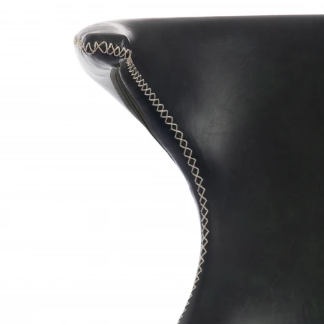 Стул FLAIR (mod. 9020) коричневый 1/черный (экокожа/металл)