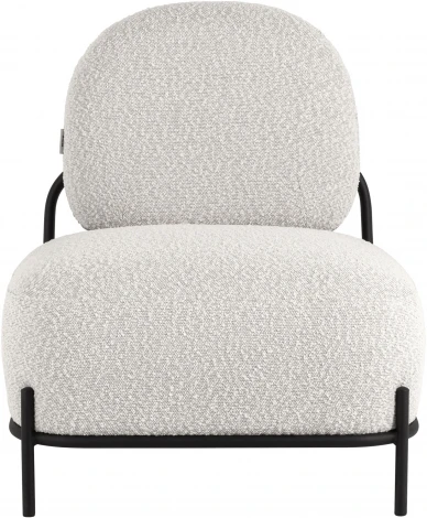 Кресло Stool Group Стоун ткань букле молочный УТ000036909