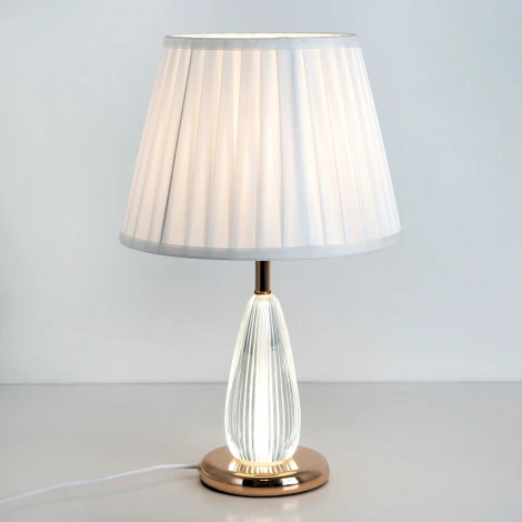 Интерьерная настольная лампа с регулировкой цветовой температуры и RGB LED4U L6168 GD