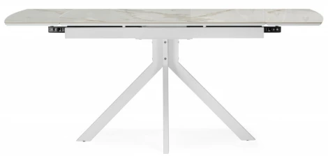 Кухонный стол Woodville Комильфо (Металл,Керамика/Белый) арт.621186