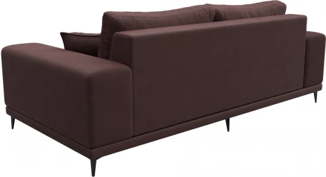 Диван прямой Льюес Лига Диванов (Замша) арт.126702