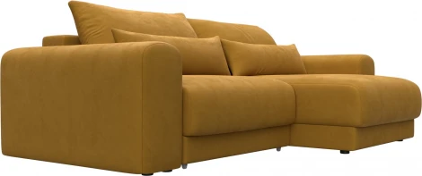 Диван угловой Лига-056 НПБ угол универсальный Лига Диванов (Велюр) арт.129158