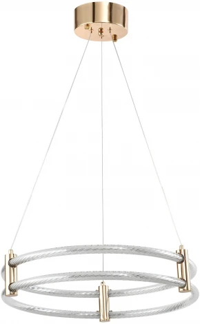 Подвесной светильник Zortes Ringer ZRS.57792.96 (LED, 220V, на тросе, круглые)