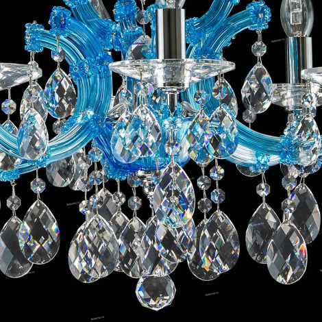Подвесная люстра Osgona Champa blu 698065