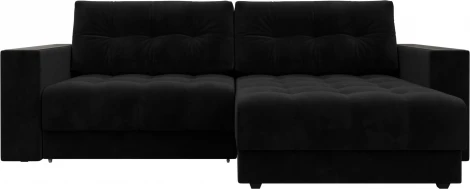 Диван угловой с декором Лига-049 НПБ Лига Диванов (Велюр) арт.128460