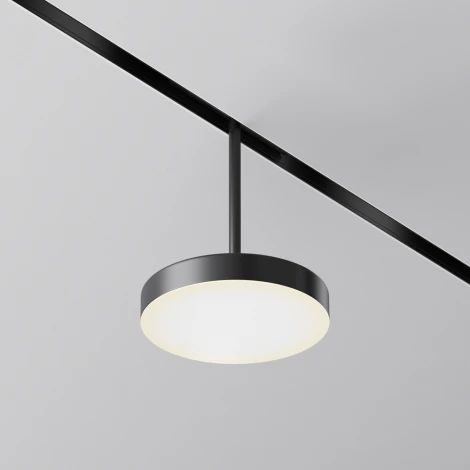Трековый светильник магнитный 48V Maytoni Plato TR131-4-15W-DS-B (LED, круглые)
