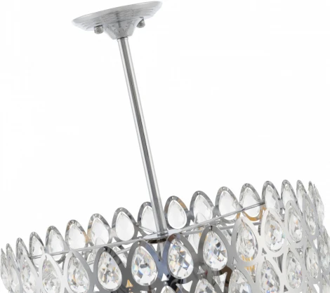 Потолочная люстра хрустальная на штанге Arte Milano Sorrento-1019 371019/6/300/490 CR (220V)