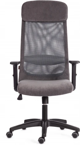 Компьютерное кресло игровое Tetchair PROFIT PLT (Флок,Ткань/Серый) 20537