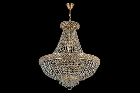 Подвесная люстра Dio D'Arte Bari E 1.5.45.100 G (220V, хрусталь, на цепи)