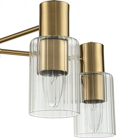 Потолочная люстра на штанге Diversity Escada 2120/5P E14*40W Gold (220V)