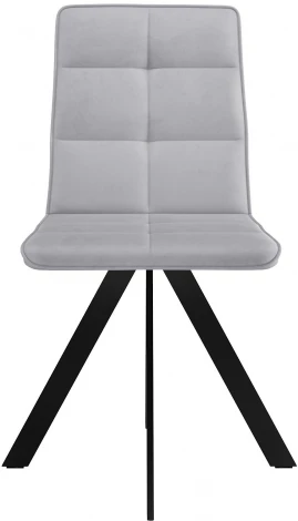 Стул DikLine 230 поворотный B22 GREY, ножки черные