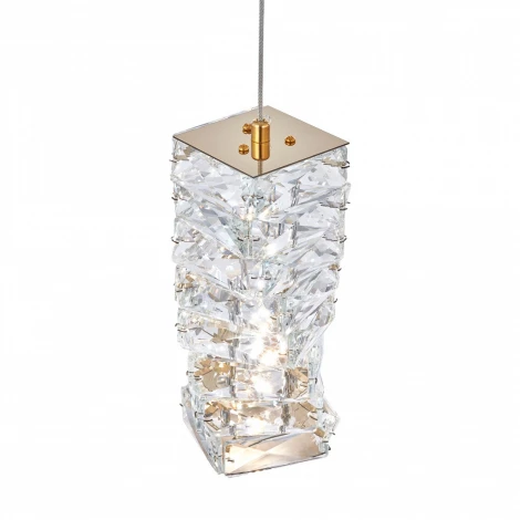 Подвесной светильник Arte Milano Venezia 319011/D300/3 GD (регулировка яркости, LED, 220V, хрусталь, пульт управления, на проводе)