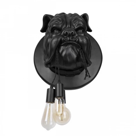 Настенный светильник Loft It Bulldog 10177 Black (220V, животные)