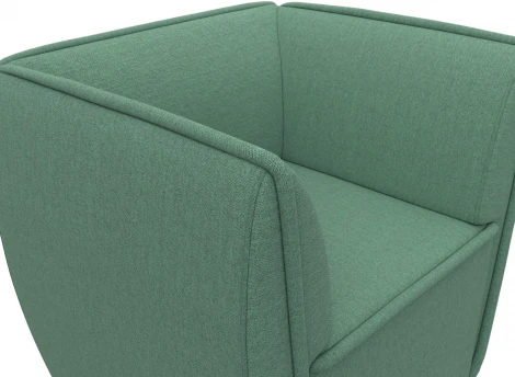 Кресло Бергамо (Зеленый/Рогожка) Лига Диванов арт.125029